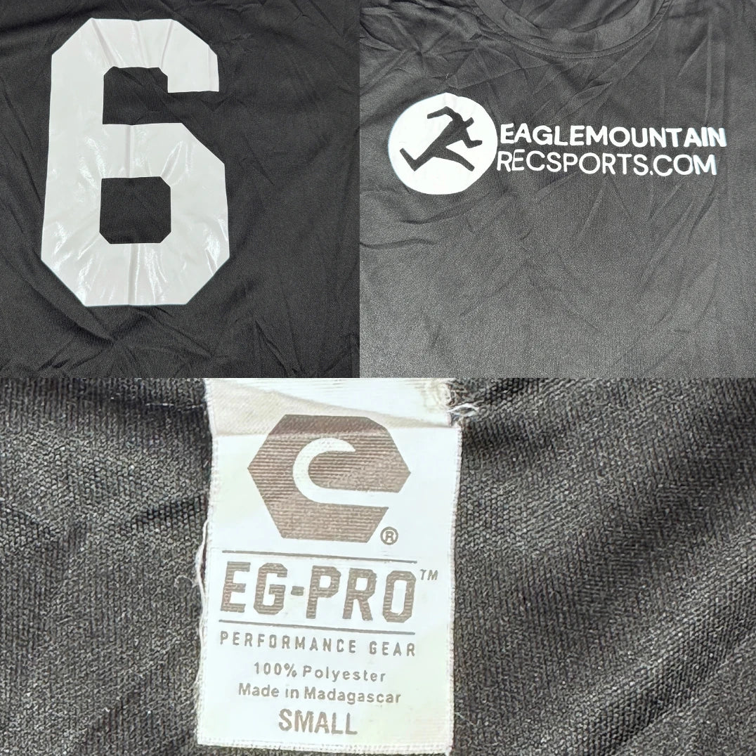 EG PRO® Black Performance T Shirt-S