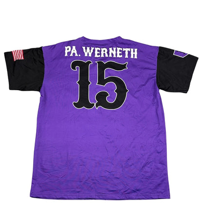 Unbranded Purple Baseball Graphic T Shirt-S