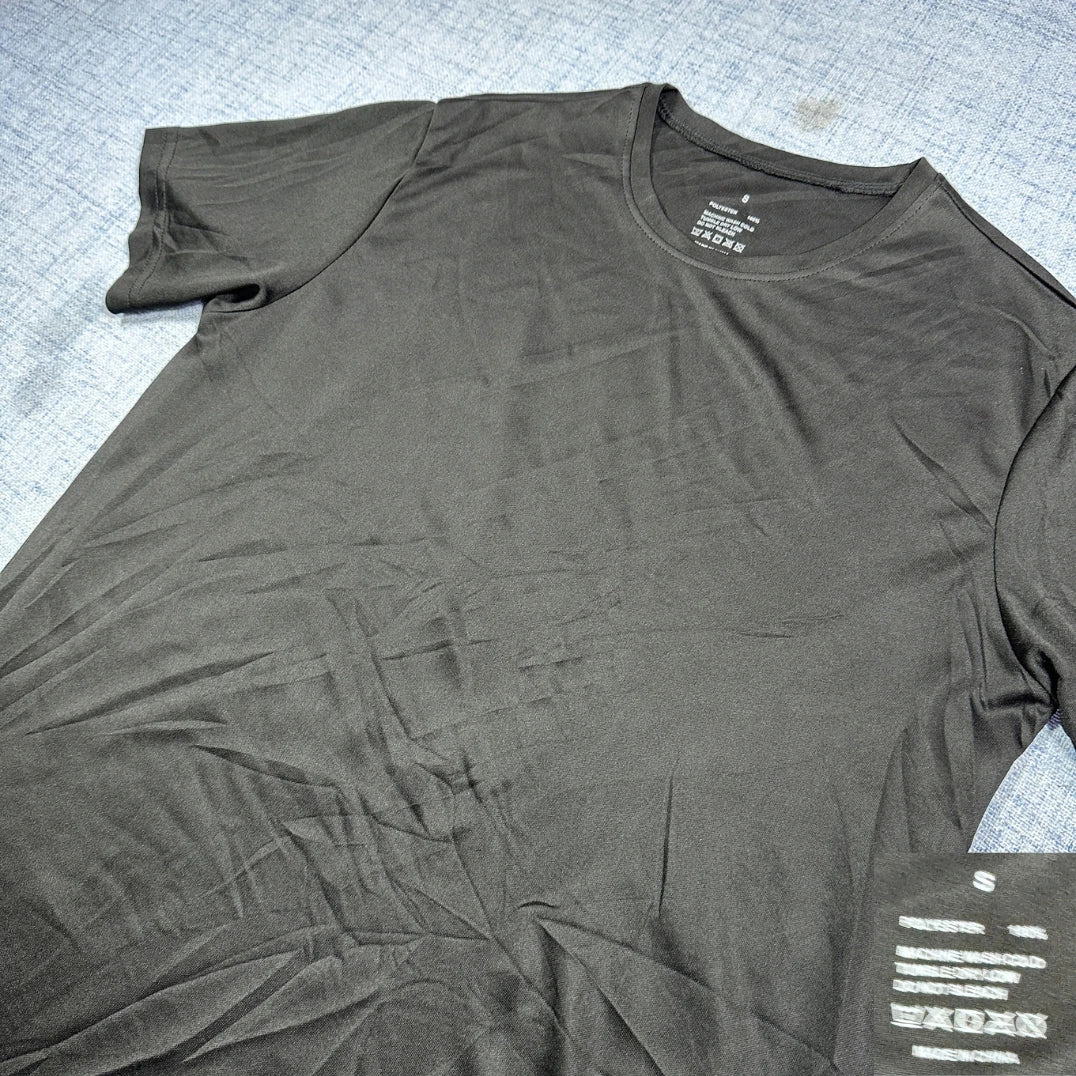 Unbranded Black Performance T Shirt-S