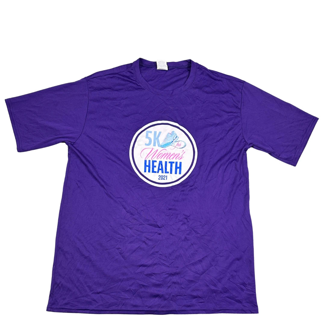 Port & Company® Purple Performance T Shirt-M