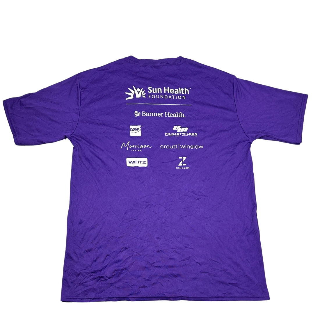 Port & Company® Purple Performance T Shirt-M