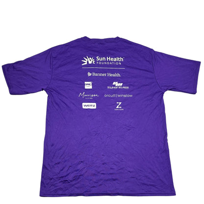 Port & Company® Purple Performance T Shirt-M