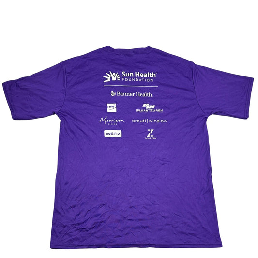 Port & Company® Purple Performance T Shirt-M