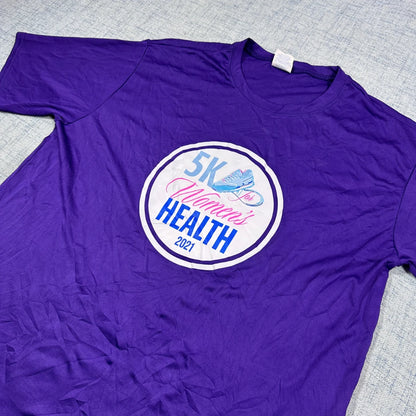 Port & Company® Purple Performance T Shirt-M