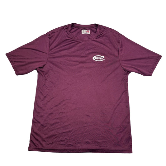 A4® Maroon Sports T Shirt-M