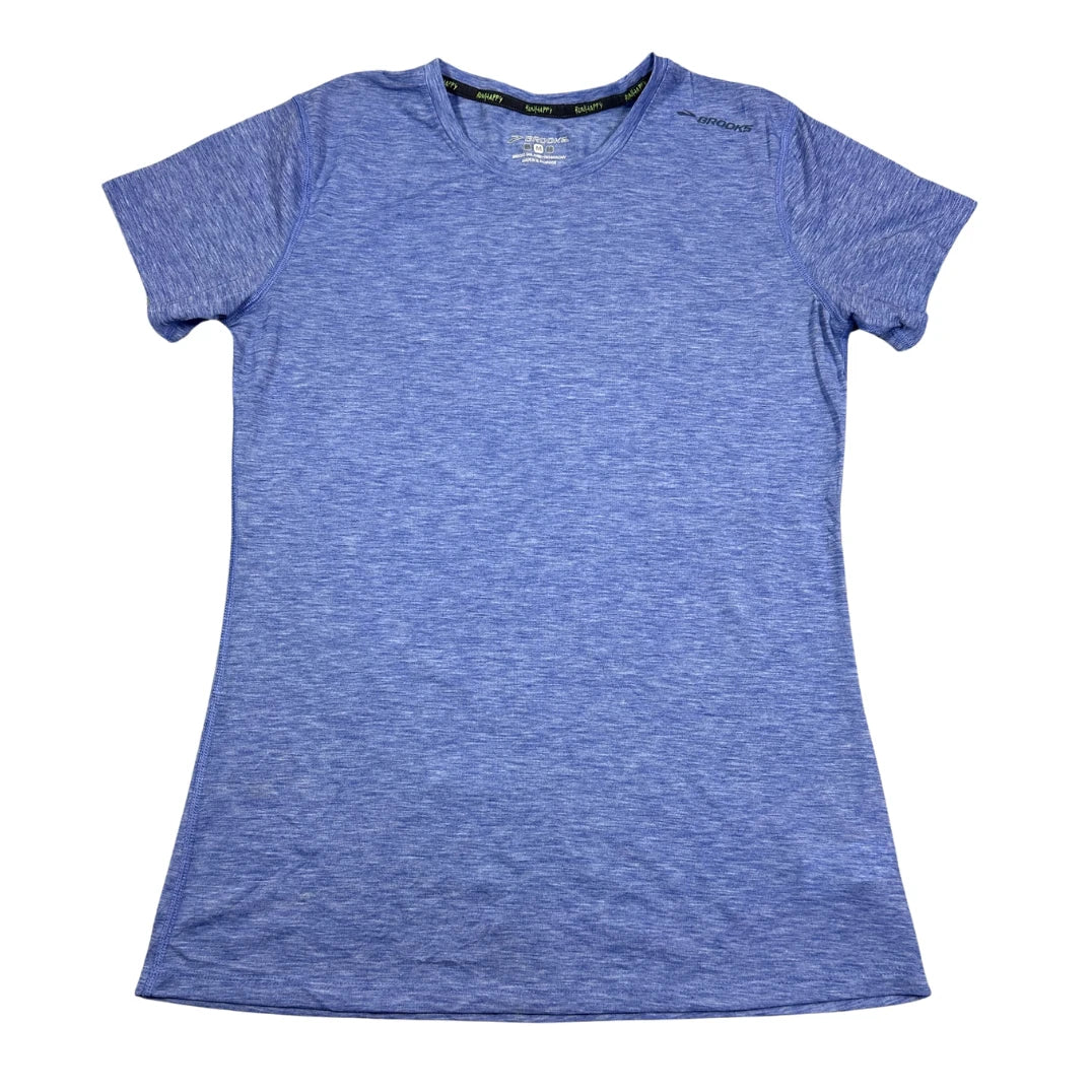 Brooks® Purple Running T Shirt-M