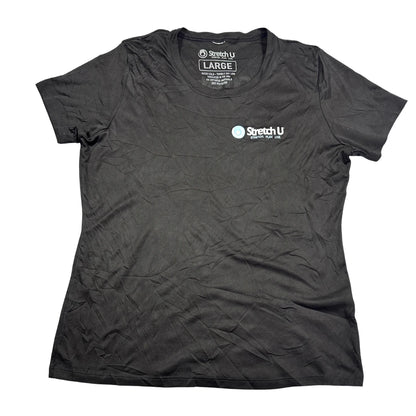 Stretch U® Black Sports T Shirt-M