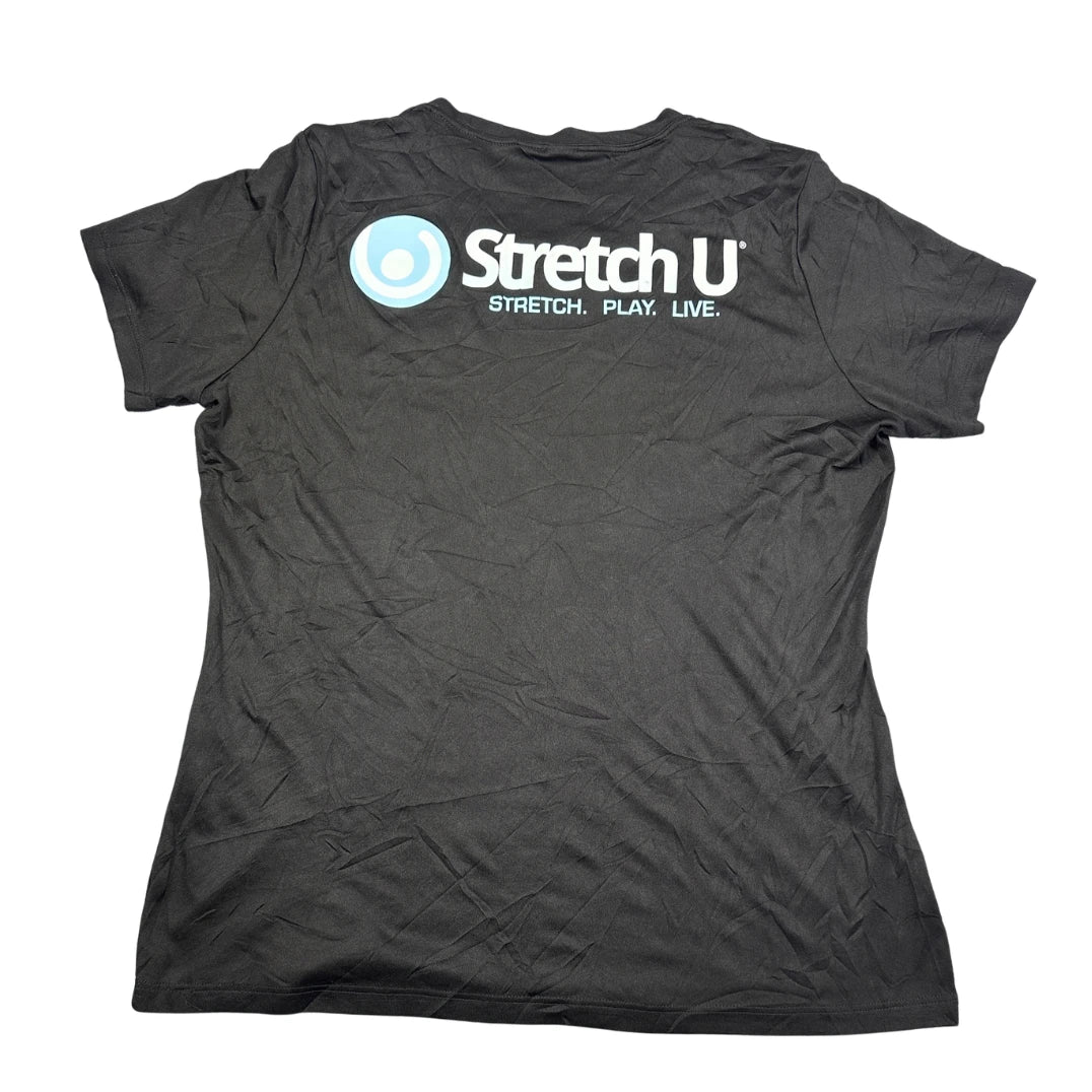 Stretch U® Black Sports T Shirt-M