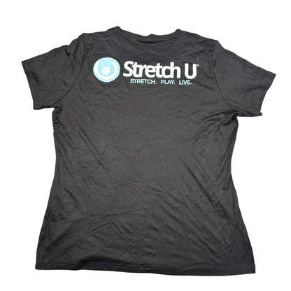 Stretch U® Black Sports T Shirt-M