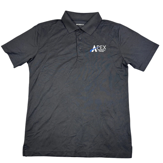 Sport Tek® Black Polo Shirt-M