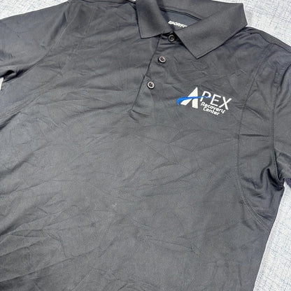 Sport Tek® Black Polo Shirt-M