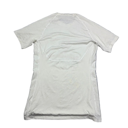 Nike® White Dri FIT Compression Shirt-YXL