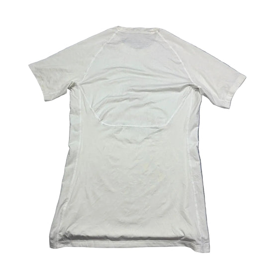 Nike® White Dri FIT Compression Shirt-YXL
