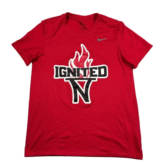 Nike® Red Dri FIT Graphic Tee-S