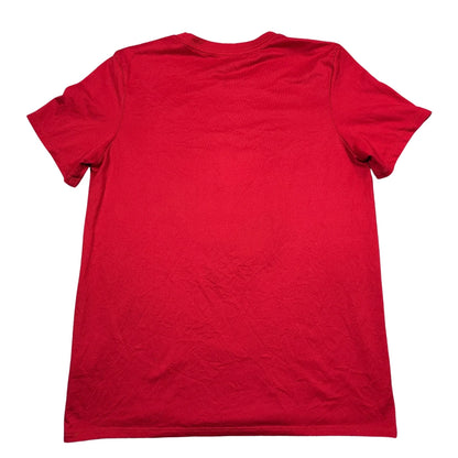 Nike® Red Dri FIT Graphic Tee-S