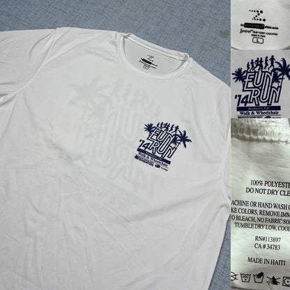 Zorrel® White Athletic Shirt Lightweight