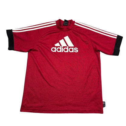 Adidas® Red Training Shirt Logo-L