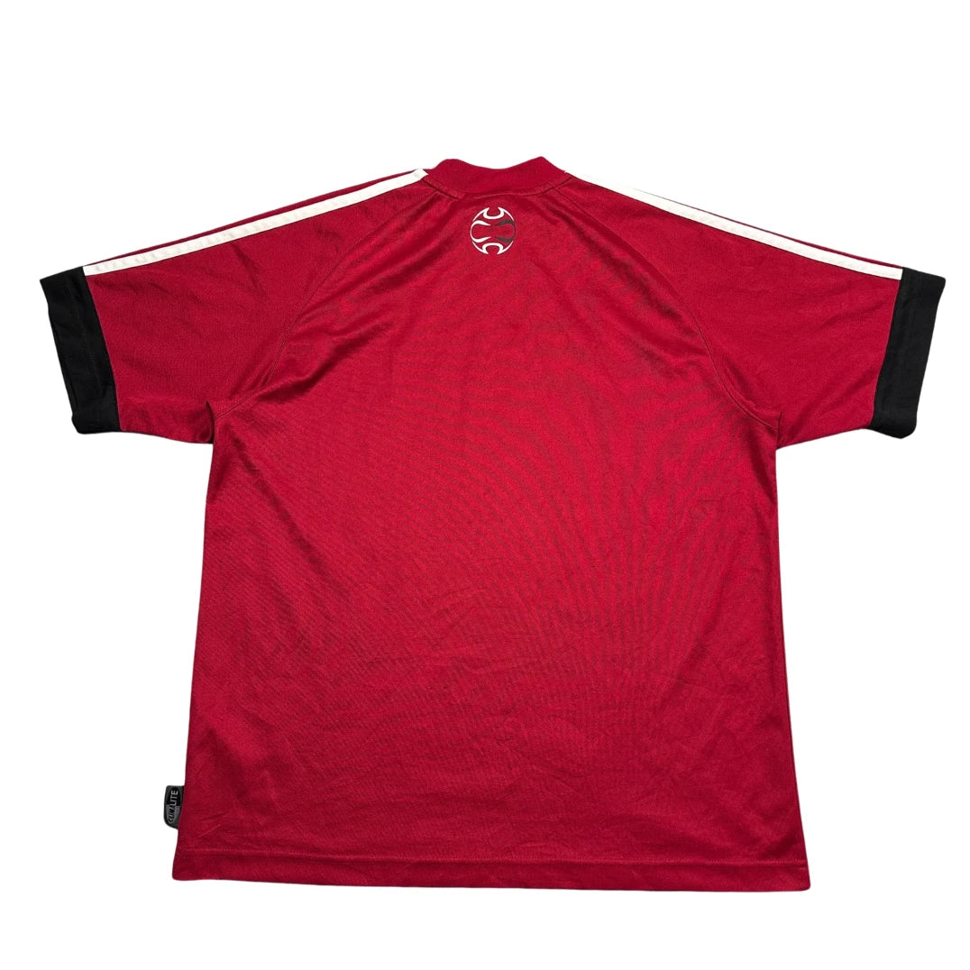 Adidas® Red Training Shirt Logo-L