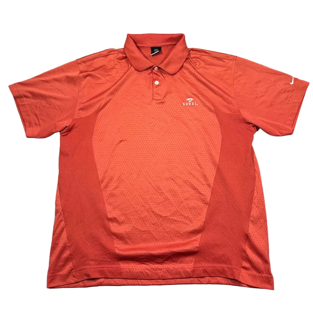 Nike® Orange Fit Dry Polo-XL