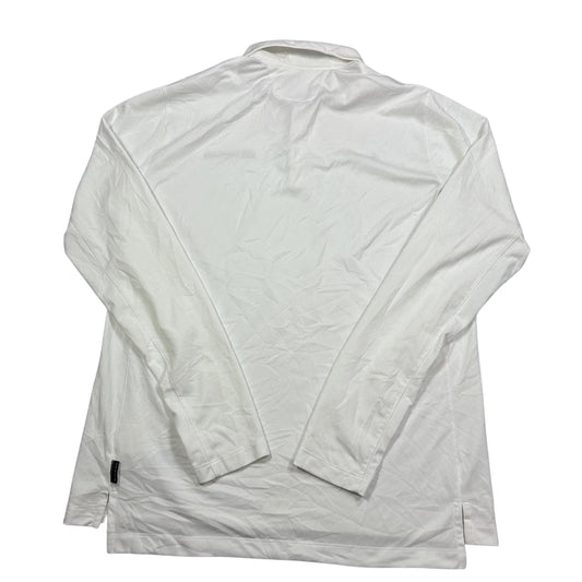 Nike® White Dri FIT Polo-L