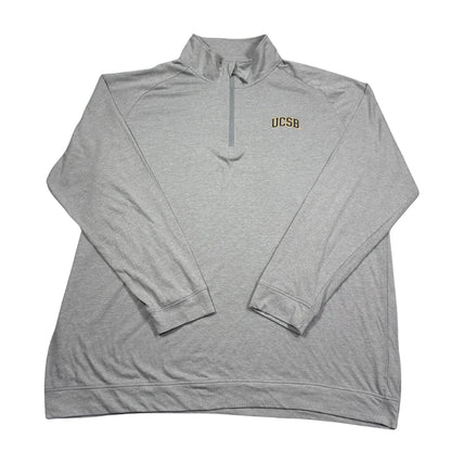 Champion® Grey Quarter Zip Pullover UCSB-2XL