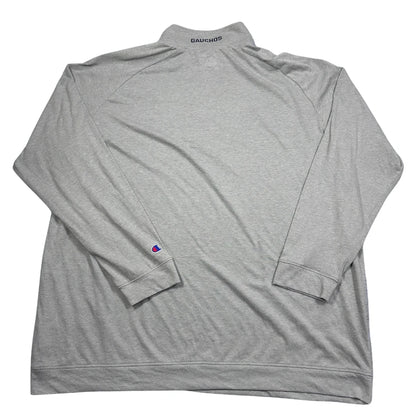 Champion® Grey Quarter Zip Pullover UCSB-2XL