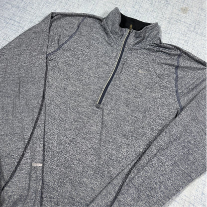 Nike® Grey Dri FIT Pullover-S