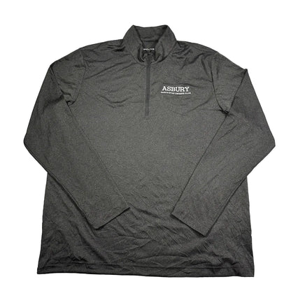 Sport Tek® Grey Quarter Zip Pullover-XL