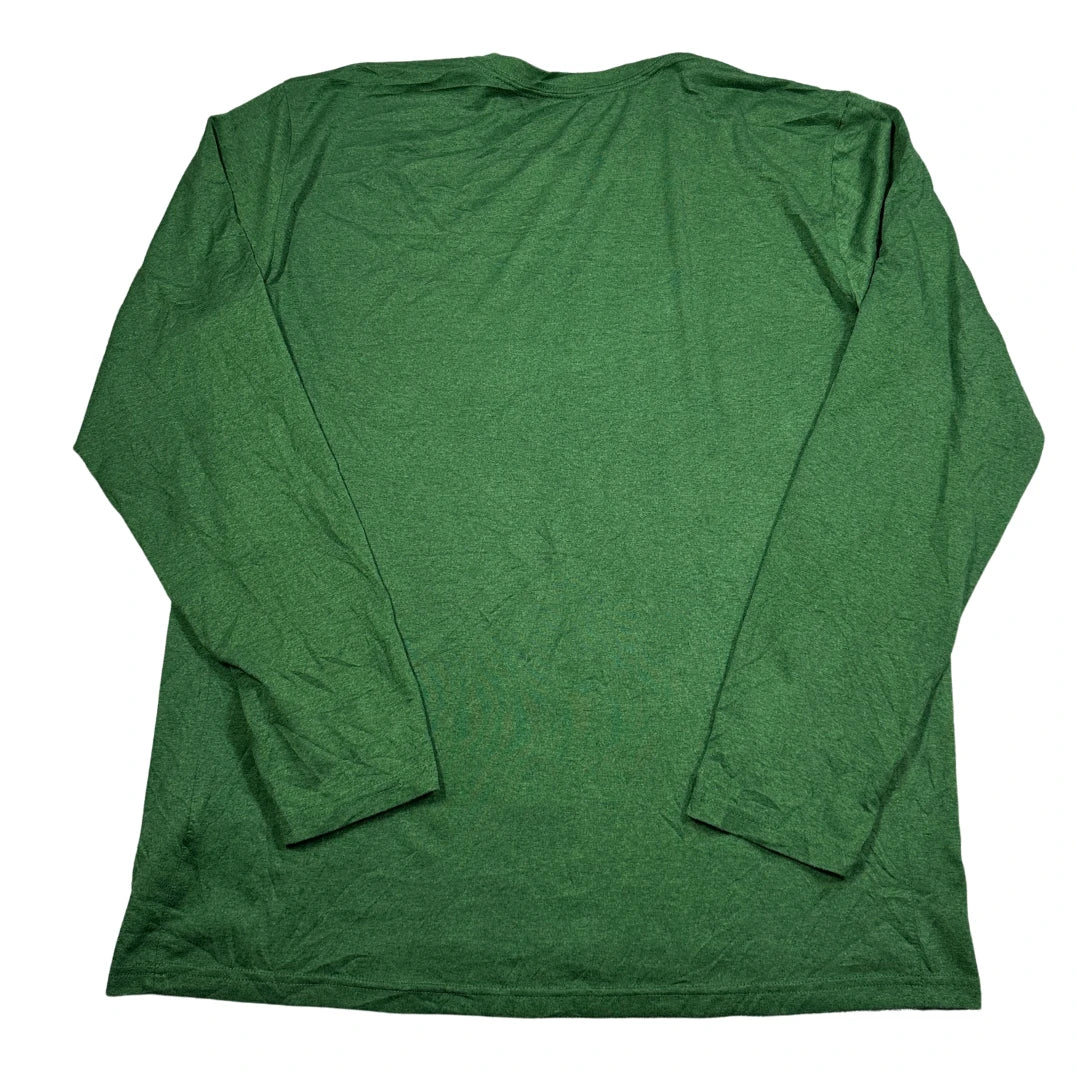 Nike® Green Dri Fit Long Sleeve-L
