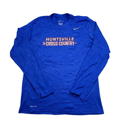 Nike® Blue Dri Fit Long Sleeve-M