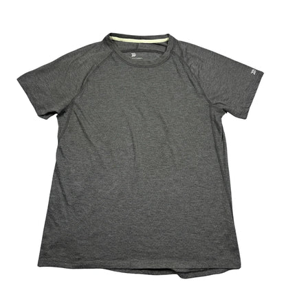 All in Motion® Charcoal Grey Raglan Performance T Shirt-M