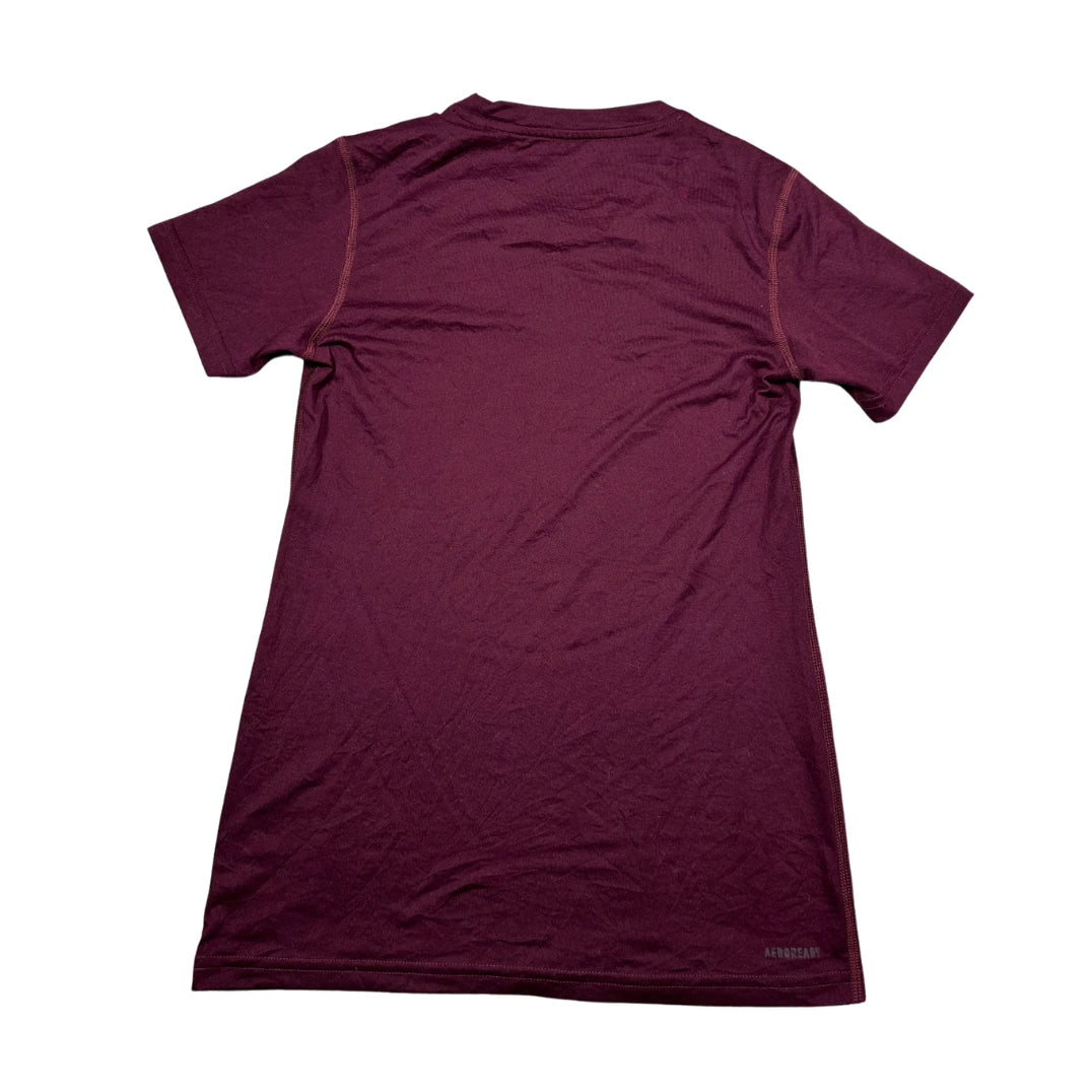 Adidas® Maroon Aggie Equestrian Creator Tee-XS