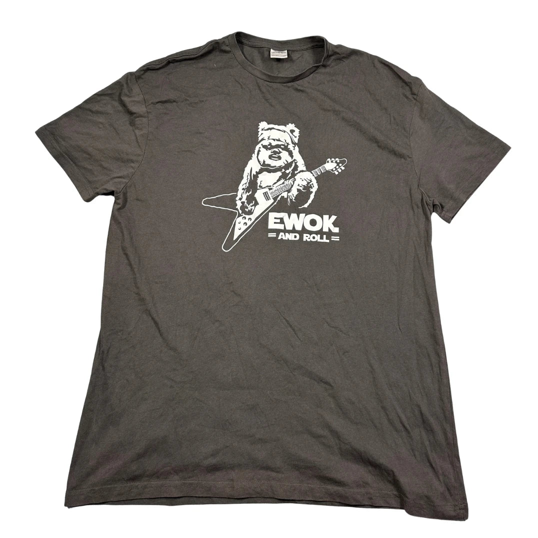 Uneek® Charcoal Ewok And Roll Graphic T Shirt-XL