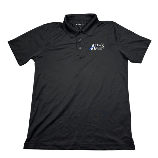 Sport-Tek® Black Performance Polo Shirt-M