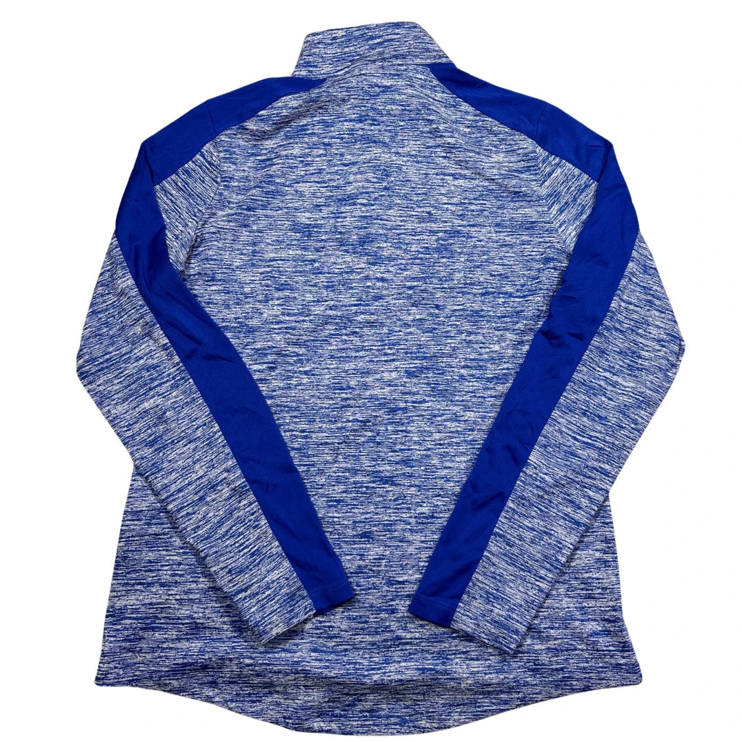 Sport-Tek® Royal Blue Heather Quarter Zip Performance Pullover-M