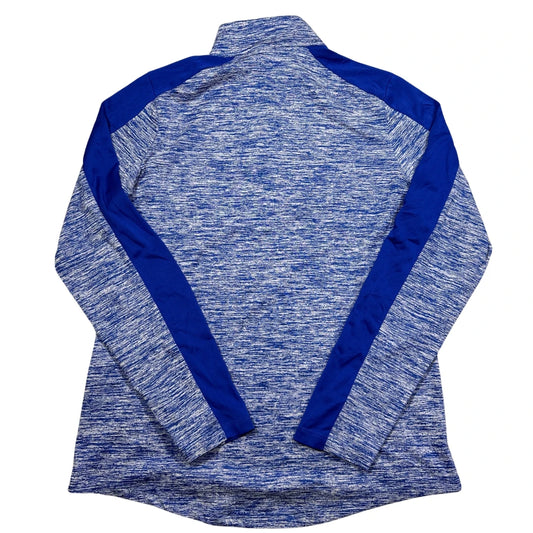 Sport-Tek® Royal Blue Heather Quarter Zip Performance Pullover-M