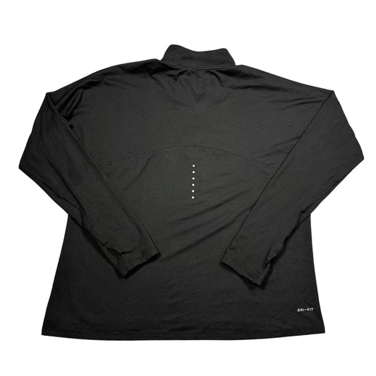 Nike® Black Dri-Fit Half Zip Running Top-L