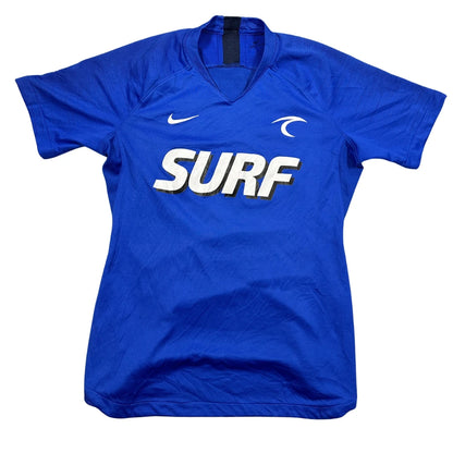 Nike® Royal Blue Dri-Fit Soccer Jersey Number 10-M