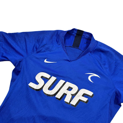 Nike® Royal Blue Dri-Fit Soccer Jersey Number 10-M