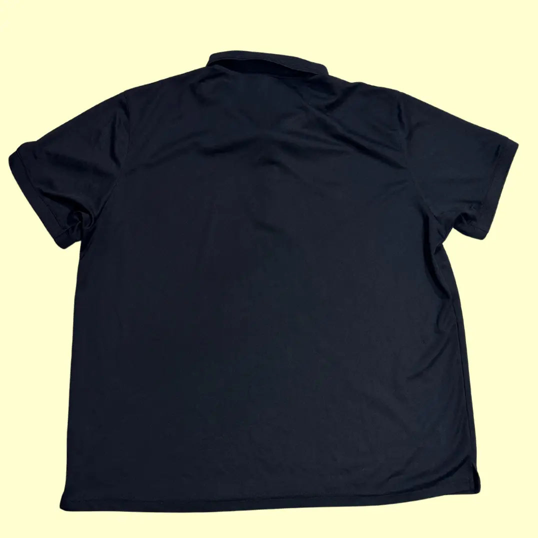 Classic black polo shirt from Rossi,