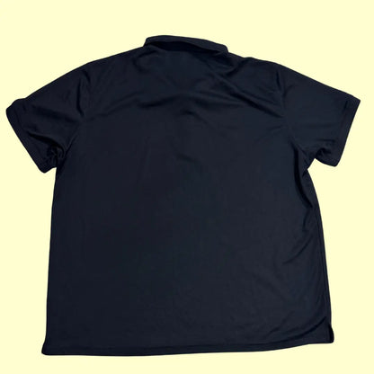 Classic black polo shirt from Rossi,
