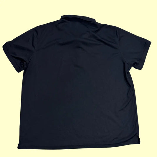 Classic black polo shirt from Rossi,