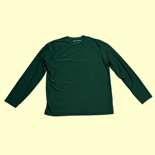 Authentic Under Armour long-sleeve performance shirt in deep green