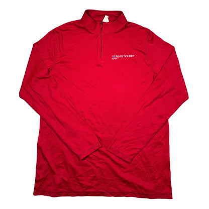 Thrift-and-treasures Red Zip Pullover-L AUGUSTA
