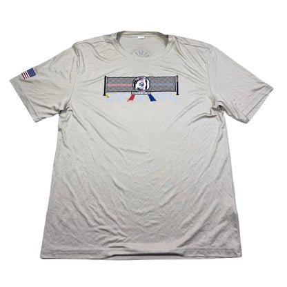 Sport Tek® Grey Pickleball Graphic T Shirt-XL