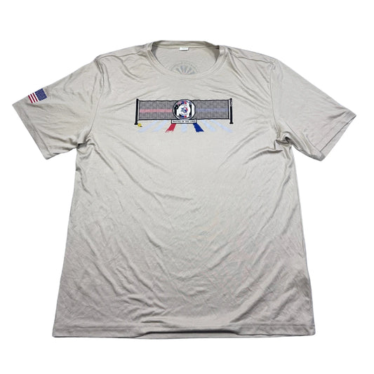 Sport Tek® Grey Pickleball Graphic T Shirt-XL