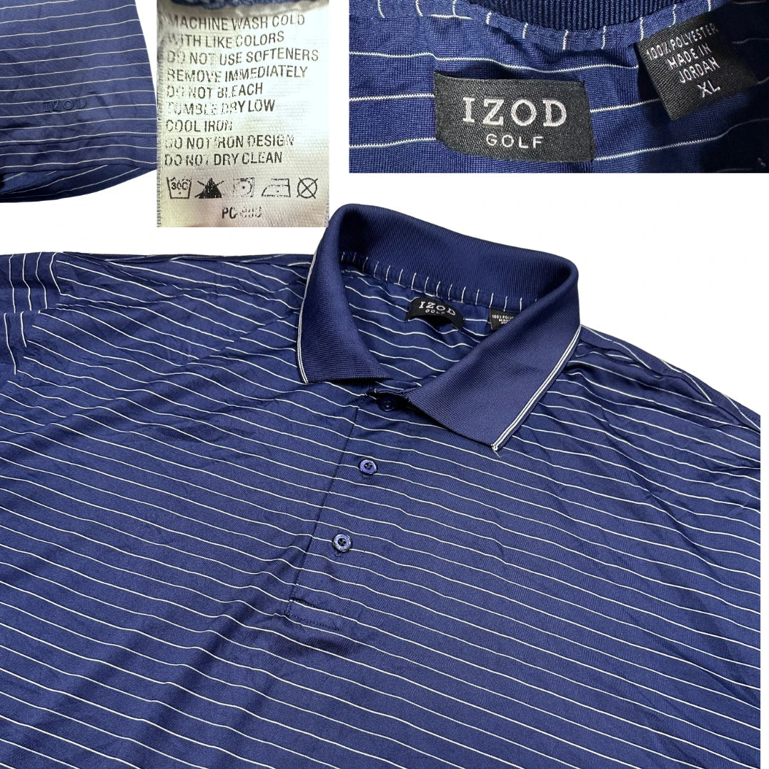 Thrift-and-treasures Navy Polo Shirt-XL IZOD