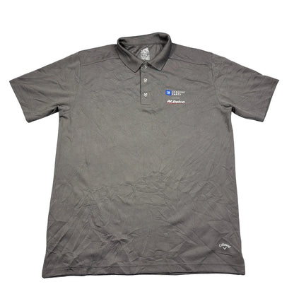 Thrift-and-treasures Grey Polo Shirt-L CALLAWAY