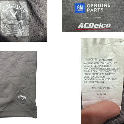 Thrift-and-treasures Grey Polo Shirt-L CALLAWAY