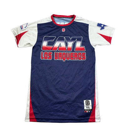 Unbranded Navy Red Baseball Jersey-XS